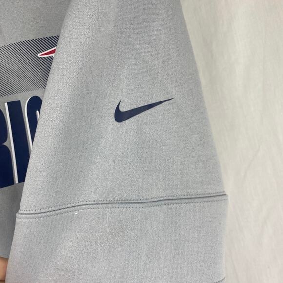 NFL ONFIELD Apparrel NIKE Dri-Fit New England Patriots Pullover Hoodie Men’s XL - Picture 3 of 8